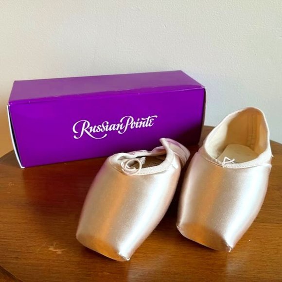 Pointe Shoes - Rubin 36 w6 v2 U-cut FH Pink - Picture 2 of 4